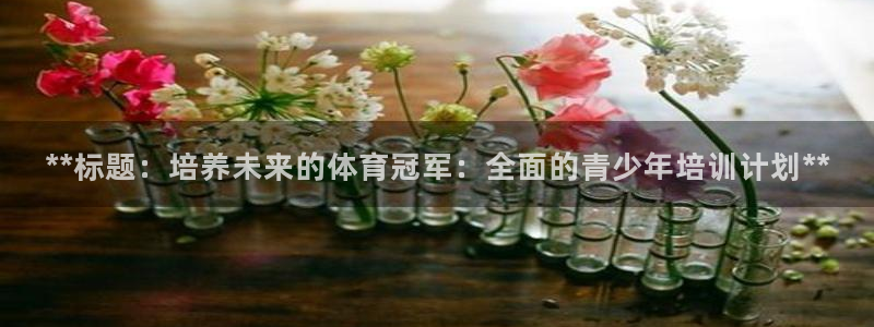 极悦官网：**标题：培养未来的体育冠军：全面的青少年