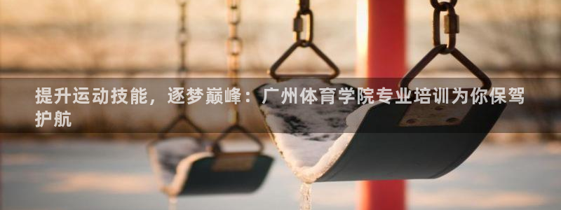 极悦平台注册登录不上：提升运动技能，逐梦巅峰：广州体
