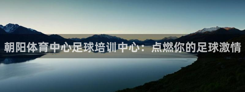 极悦娱乐app官方版本更新内容下载：朝阳体育中心足球